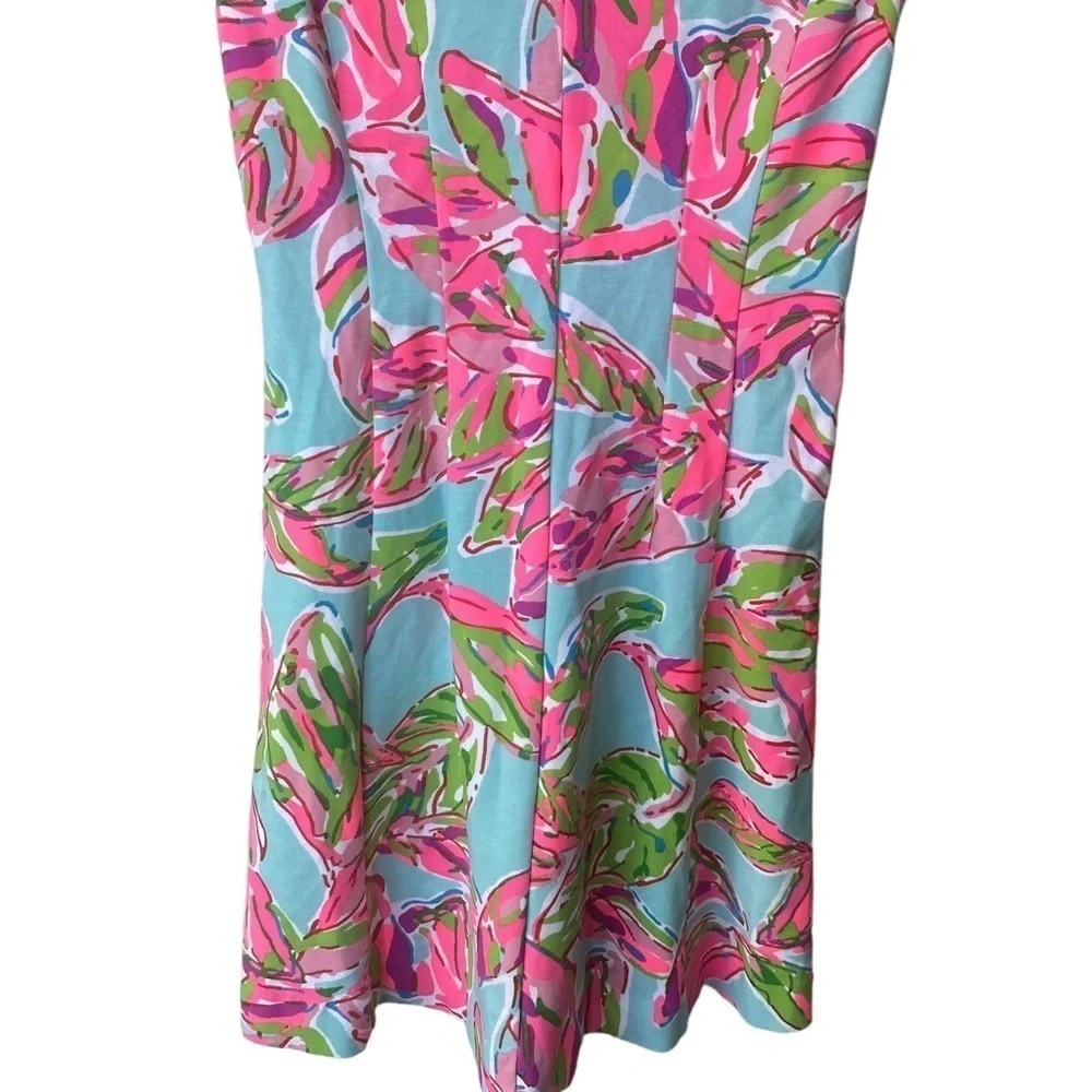 Lilly Pulitzer Multicolor Dress Size XS Mini Beachy Bright Fit and Flare‎ Short